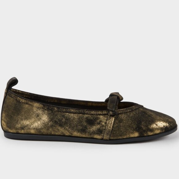 NEW Free People Free People Mania Bow Flats  Leather  upper and lining! 2511 3S2 - Picture 5 of 10